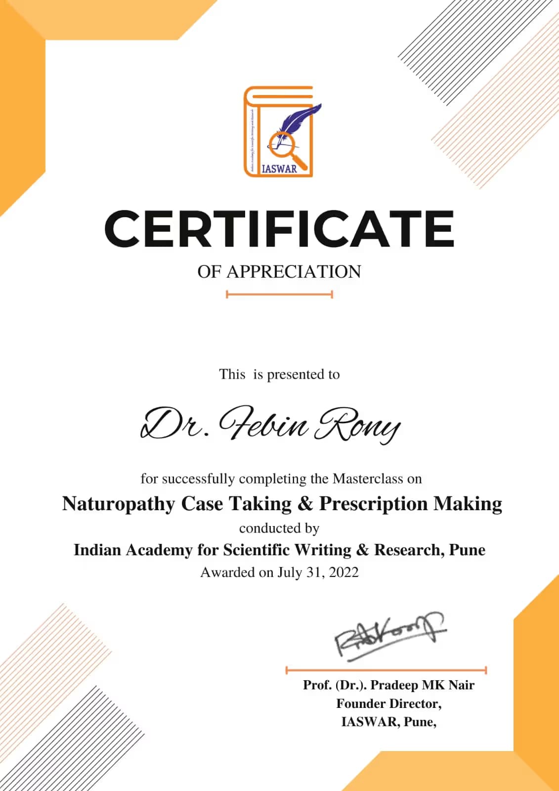 certificate24