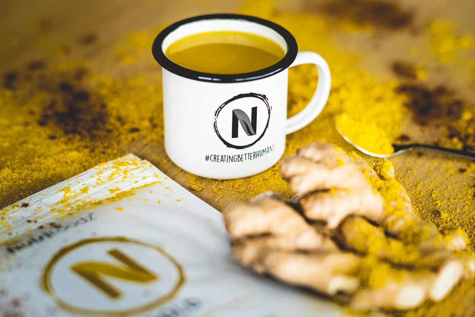 Turmeric Ginger Detox Tea